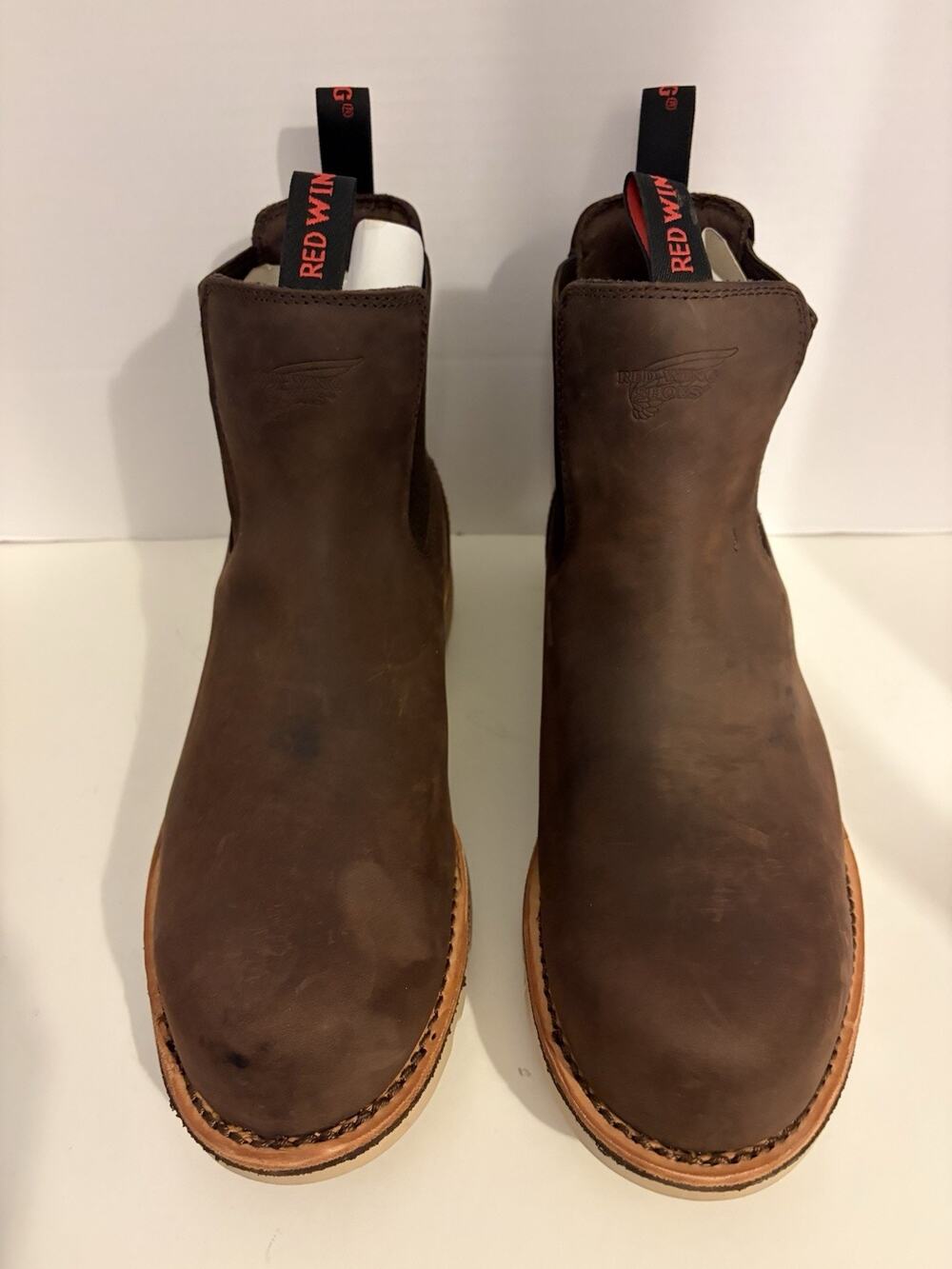 Red Wing Traction Tred Lite Men’s 5-inch Safety Toe Chelsea 2446 Size 13D - Picture 1 of 12